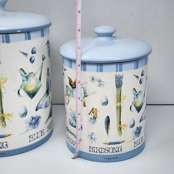 Vintage Marjolein Bastin Butterflies & Birds Kitchen Set - Picture 8 of 9